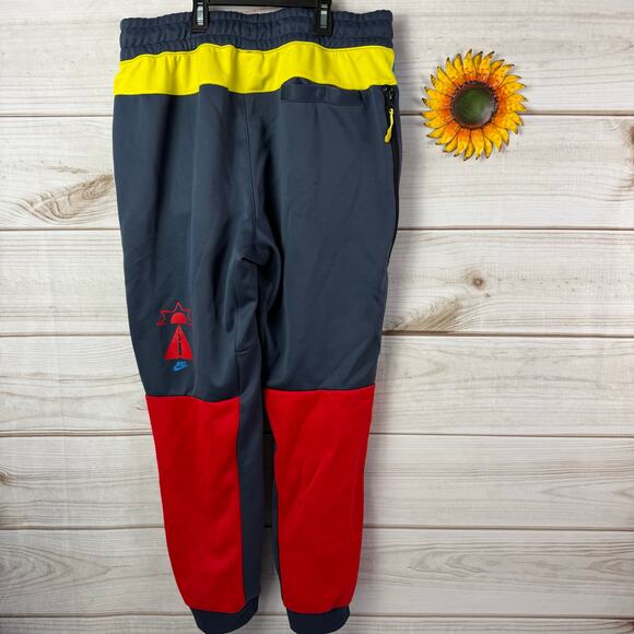 nike men's tribute color block joggers L - Picture 2 of 8